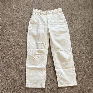 Everlane White Jeans size 2